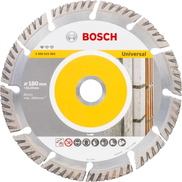 Diamantkapskiva Bosch Universal 180 mm