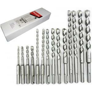 14-delar borrsats Makita D-71956  SDS-Plus